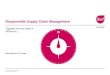 DWF Responsible Supply chain Management
