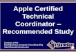 Apple Certified Technical Coordinator – Recommended Study (Slides)