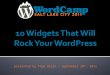 10 Widgets To Rock Your WordPress