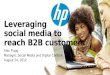 HP B2B Social Media Strategies