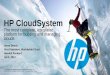 HP CloudSystem Introduction