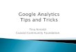 Google Analytics - Charleston WordPress user group