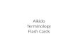 Aikido flash cards