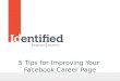 5 Tips to Improve Your Facebook Career Page