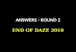 Round 2 Answers
