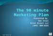 The 90 Minute Marketing Plan