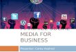 Maximize Social Media for Business