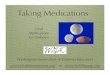 Taking Medications Pills