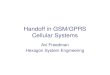 Handoff in GSM/GPRS Cellular Systems