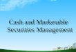 Cash and marketable securities  @ bec doms ppt