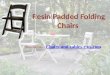 Resin Padded Folding Chairs