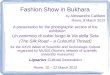 Fashion Show in Bukhara