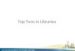 Cosa 2010 top 10s in libraries