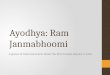 Ayodhya : Ram Janmabhoomi