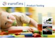 Eurofins product testing