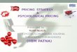 Pricing strategy & psychological pricing