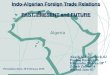 Presentation On Bilateral Trade with Algeria