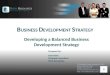 How to develop an effective Business Development Strategy