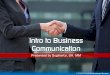 Intro to business communication