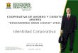 Identidad Corporativa Cooperativa Educadores Gran Chaco 2014