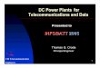Dc power plants for telecom and data