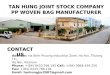 Vietnam PP woven bags, Polypropylene woven bags, PP woven fabrics manufacturer