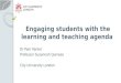 Engaging students with the learning and teaching agenda