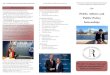 Public Affairs and Public Policy Internships Brochure