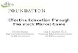 Effective Education Through The Stock Market Game