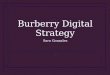 Burberry digitalstrat