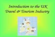 Intro to UK Travel and Tourism Industry