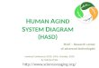Human Aging System Diagram