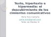 Texto, Hipertexto e Hipermedia