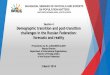 Demographic transition and post-transition challenges in the Russian Federation: forecasts and reality