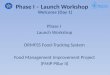 FMIP II - Phase I Launch Workshop