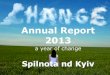 NGO Spilnota kiev annual report 2013