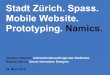 Mobile Website der Stadt Zürich - Blick hinter die Kulissen