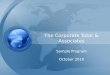 The Corporate Tutor   Sample Corporate English Program