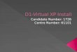 D1 virtual xp install