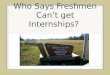 Images internship presentation