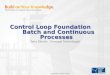 Control Loop Foundation - Batch And Continous Processes