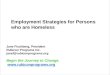 1.13 Employment Strategies for Low Income Individuals and Families (Fischberg)