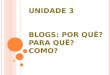 Unidade 3   slide blog