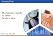 Webinar: The Traveler's Guide to Video Conferencing
