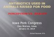 Dr. Richard Raymond - Food Safety & Antibiotics: Perceptions vs. Reality
