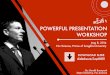 Powerful presentation workshop @PSU
