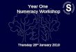 Year 1 Numeracy Workshop Slideshow