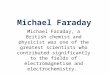 Michael Faraday ppt