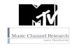 Music Channel Research - MTV