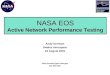 Active Network Performance Testing